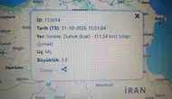 Irak merkezli deprem Silopi ilçesinde paniğe yol açtı