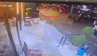 Diyarbakır'da binadan kopan sıva parçaları kaldırıma düştü