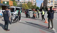 Elazığ'da motosiklet sürücülerine yönelik geniş çaplı trafik denetimi yapıldı