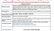 Tunceli için kuvvetli yağış uyarısı geldi