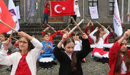 Diyarbakır tarihi surlarında Cumhuriyet coşkusu yaşandı