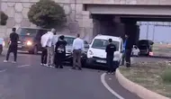 Batman Kuyubaşı Kavşağında üç araç birbirine girdi