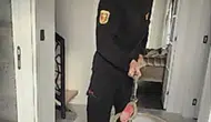 Siirt'te eve giren dev yılan paniği üç saat sürdü
