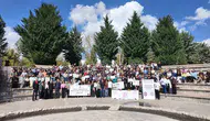 Elazığ'da sağlıklı yaşam için yüzlerce kişi bir araya geldi