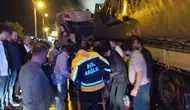 Bitlis Baykan kara yolunda tır kazası iki yaralı