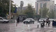 Şanlıurfa sağanak yağışla birlikte zor anlar yaşadı