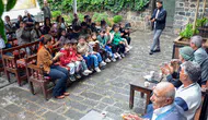Diyarbakır'da çocuklara kültürel ziyafet: Dengbejlerle buluştular, sanat dolu bir gün geçirdiler