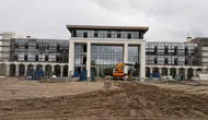 Depremde yıkılan bina yeniden doğdu: Dicle Üniversitesi rektörlük binasında sona doğru