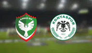 Amedspor Konyaspor maçının ilk 11'leri belli oldu: Sürpriz isimler var