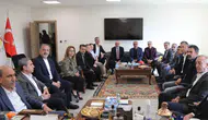 Güneydoğu Anadolu Bölgesi Belediyeler Birliği'nden Diyarbakır Ticaret ve Sanayi Odası'na ziyaret