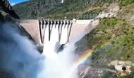 Karakaya Barajı'nda ziyaretçi girişleri güvenlik gerekçesiyle durduruldu