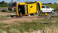 Ergani yolunda feci kaza 6 kişi yaralandı