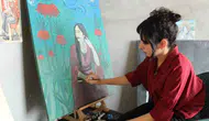 Şırnaklı genç ressamın bodrum katındaki sanat mücadelesi