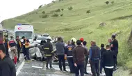 Elazığ’da direksiyon hakimiyeti yitirilen otomobil takla attı