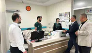Şırnakta nöbetçi sağlıkçılara bayram ziyareti