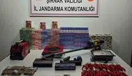 Şırnak sınırında dev operasyon Milyonluk kaçak ürünlere el konuldu