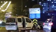 Siirt çevre yolunda kaza iki sürücüyü hastanelik etti