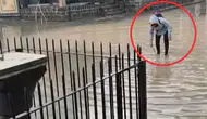 Diyarbakır'da sağanak yağış tarihi Ulu Cami'yi göle çevirdi