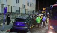 Siirt merkezde otomobil ve kepçe çarpıştı