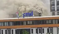 Elazığ’da bir lokantanın bacasında yangın paniği yaşandı