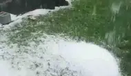 Çermik’te sel baskını ekili alanları ve yolları vurdu
