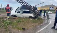 Elazığ yolunda direksiyon hakimiyeti kayboldu 4 kişi yaralandı