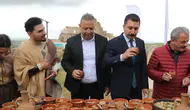 Zerzevan Kalesi’nde binlerce yıllık Roma sofrası kuruldu