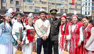 Elazığ 19 Mayıs kutlamalarında Kırgız rüzgarı esti