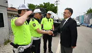 Elazığ Emniyet Müdürü bayram mesaisindeki polislerle buluştu