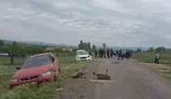 Bingöl Genç yolunda iki araç çarpıştı