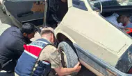 Halfeti yolunda jandarmadan örnek yardım