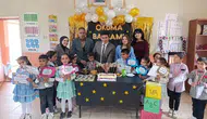 Diyadinli minikler okuma sevincini sahnede paylaştı
