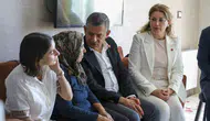 Özgür Özel Diyarbakır’da Gülistan Doku’nun ailesiyle buluştu