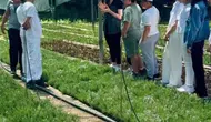 Elazığlı öğrenciler fidanların hikayesini yerinde öğrendi