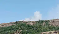 Palu’da arazi yangını korkuttu