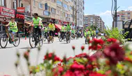 Elazığ’da Yeşilay için pedallar bağımlılığa karşı döndü