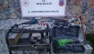 Muş’ta jandarma kaçak kazı yapan ekibi suçüstü yakaladı