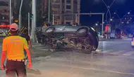 Elazığ’da iki araç çarpıştı 11 kişi hastaneye kaldırıldı