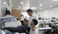 Cizre'de YKS adaylarına sınav öncesi moral ziyareti