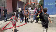 Diyarbakır Bağlar'da yangın paniği ve sonrası yaşanan kavga