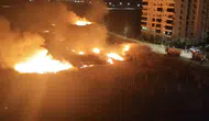 Nusaybin sınırında anız yangını korkuttu