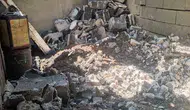 Yüksekova'da bir evin garajı ve odunluğu küle döndü