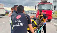 Çaldıran yolunda iki kamyonet çarpıştı