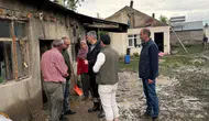 Diyadin’de sağanak sonrası ekipler sahaya indi