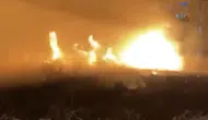 Nusaybin’de otluk alanda korkutan yangın