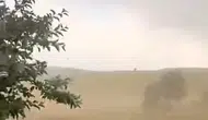 Bingöl Sudüğünü köyünde fırtına paniği kamerada