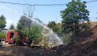 Siirt’te bir iş makinesi az kalsın faciaya yol açıyordu