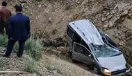 Van Başkale yolunda feci kaza