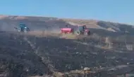 Siirt’te hasat zamanı korkutan yangın