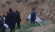 Van'da yayla yolunda feci kaza